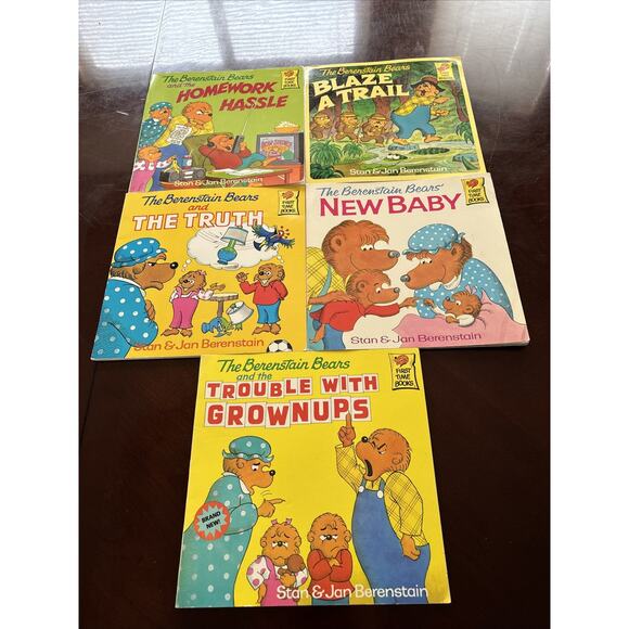 The Betenstain Bears Forst Time Books Set Of 5 - Picture 1 of 7